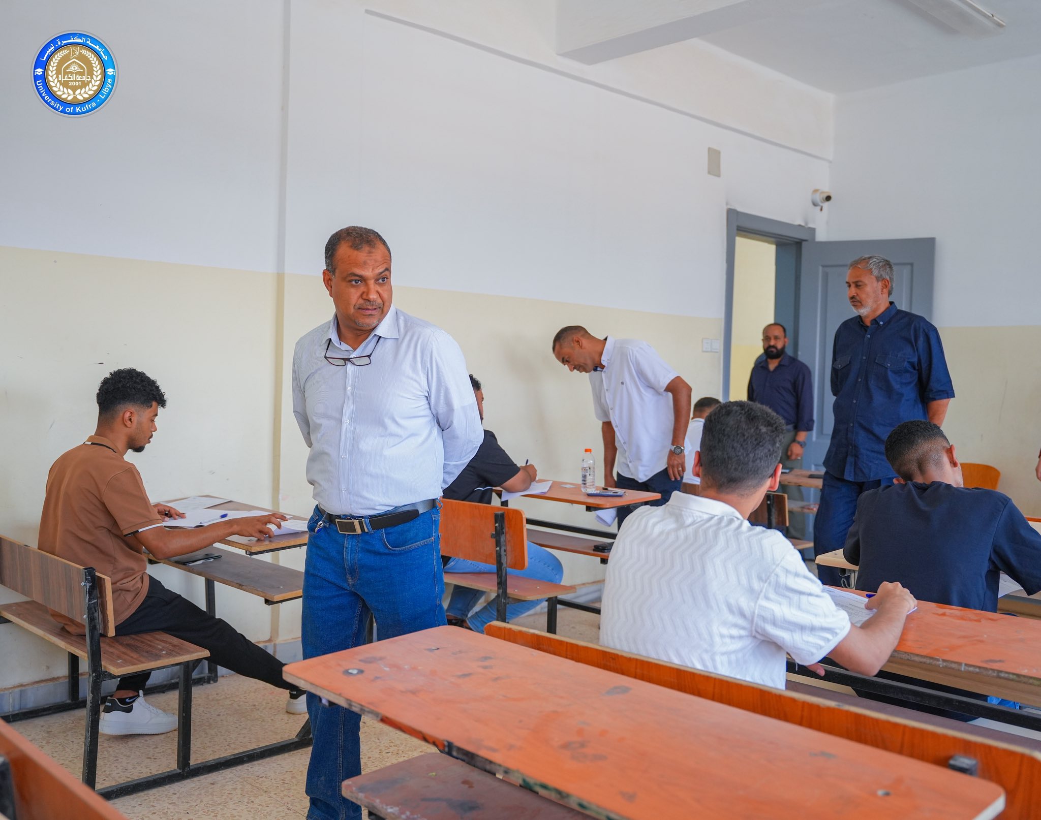 بداية الامتحانات النهائية للعام الجامعي 2025/2026 بكليتي القانون والاقتصاد بجامعة الكفرة